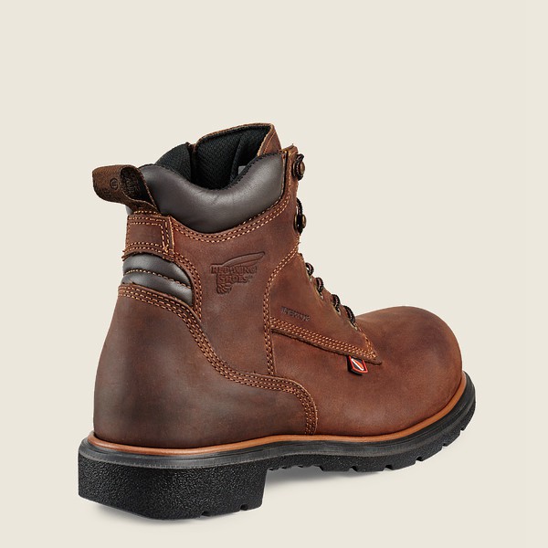 Red Wing Iş Botu Erkek - Dynaforce® - 6-Inch Waterproof Soft Toe - Kahverengi - 70IYEGFWM